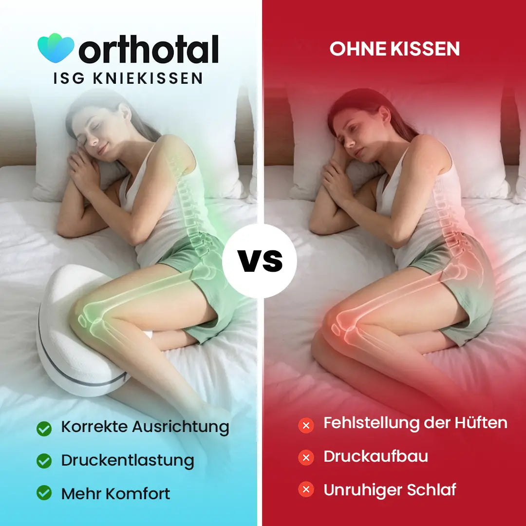 Orthopedisch lumbale kniekussen